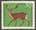 Stamps Germany -  Damhirsch-gamo común