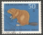 Stamps Germany -  Biber- castor