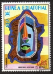 Stamps Equatorial Guinea -  Mascaras Africanas