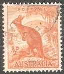 Sellos de Oceania - Australia -  Canguro