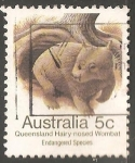 Stamps Australia -  Endangered species-Especie en peligro