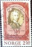 Stamps Norway -  Intercambio ma2s 0,20 usd 2,50 k. 1985