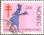 Stamps Norway -  Intercambio maxs 0,20 usd 2,00 k. 1982