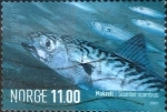 Stamps Norway -  Intercambio ma4xs 3,75 usd 11,00 k. 2007