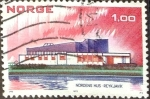 Stamps Norway -  Intercambio maxs 0,40 usd 1 k. 1973