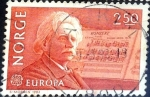 Stamps Norway -  Intercambio maxs 0,40 usd 2,50 k. 1983