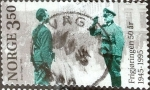 Stamps Norway -  Intercambio 0,25 usd 3,50 k. 1995