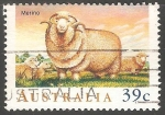 Stamps : Oceania : Australia :  Merino-Oveja merina