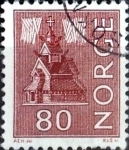 Stamps Norway -  Intercambio maxs 2,25 usd 80 ore 1963