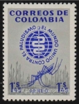 Stamps Colombia -  Lucha contra la malaria
