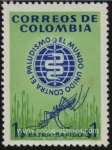 Sellos de America - Colombia -  Lucha contra la malaria