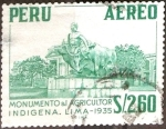 Stamps Peru -  Intercambio dm1g3 0,20 usd 2,60 s. 1967