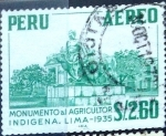Stamps : America : Peru :  Intercambio 0,20 usd 2,60 s. 1967