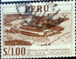 Stamps Peru -  Intercambio 0,20 usd 1,00 s. 1952