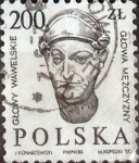 Sellos de Europa - Polonia -  Intercambio 1,75 usd  200 z. 1986