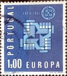 Sellos de Europa - Portugal -  Intercambio 0,20 usd 1 e. 1961