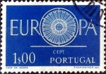 Stamps Portugal -  Intercambio 0,20 usd 1 e. 1960