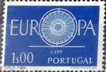 Stamps Portugal -  Intercambio m2b 0,20 usd 1 e. 1960