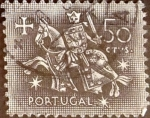 Stamps Portugal -  Intercambio 0,20 usd 50 cent. 1953