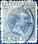 Stamps : America : Puerto_Rico :  Intercambio jxi 0,45 usd 3 cent. 1894