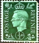 Stamps : Europe : United_Kingdom :  Intercambio 0,25 usd 1/2 p. 1937