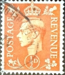 Stamps : Europe : United_Kingdom :  Intercambio 0,20 usd 1/2 p. 1950