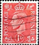 Stamps United Kingdom -  Intercambio 0,25 usd 1 p. 1941
