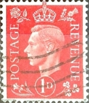 Stamps United Kingdom -  Intercambio 0,20'usd 1 p. 1937