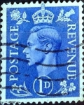 Stamps United Kingdom -  Intercambio 0,20'usd 1 p. 1950