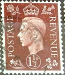 Stamps United Kingdom -  Intercambio 0,20 usd  1,5 p. 1937