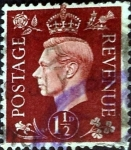 Stamps United Kingdom -  Intercambio 0,20 usd  1,5 p. 1937