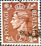 Stamps United Kingdom -  Intercambio 0,45 usd 2 p. 1950