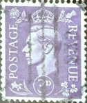 Stamps United Kingdom -  Intercambio 1,10 usd 3 p. 1941