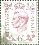 Stamps United Kingdom -  Intercambio 0,65 usd 6 p. 1939