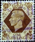 Stamps United Kingdom -  Intercambio 1,00 usd 1 sh. 1939