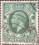 Stamps United Kingdom -  Intercambio 0,60 usd 1/2 p. 1934