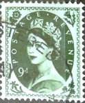 Stamps : Europe : United_Kingdom :  Intercambio 5,50 usd 9 p. 1952