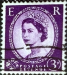 Stamps United Kingdom -  Intercambio 0,65 usd 3 p. 1952