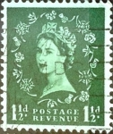 Stamps United Kingdom -  Intercambio 0,20 usd 1,5 p. 1952