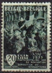 Stamps : Europe : Belgium :  BELGICA 1955 Michel 1020 Sello Liege Exposición del Romanticismo Usado