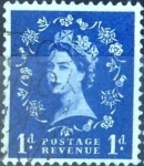 Stamps United Kingdom -  Intercambio 0,20 usd 1 p. 1953