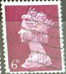 Stamps United Kingdom -  Intercambio 0,30 usd 6 p. 1968