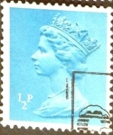 Stamps United Kingdom -  Intercambio 0,20 usd 1/2 p. 1970
