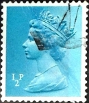Stamps United Kingdom -  Intercambio 0,20 usd 1/2 p. 1970