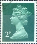 Stamps United Kingdom -  Intercambio 0,20 usd 2 p. 1979