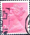 Stamps United Kingdom -  Intercambio 3,00 usd 2,5 p. 1972