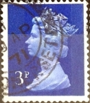 Stamps United Kingdom -  Intercambio 0,20 usd 3 p. 1973