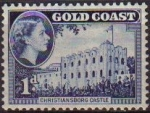 Stamps : America : Virgin_Islands :  COSTA DE ORO GOLD COAST 1952 Yvert151 Sello Nuevo Serie Basica