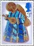 Stamps United Kingdom -  Intercambio 0,20 usd 3 p. 1972