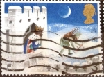 Stamps United Kingdom -  Intercambio 0,35 usd 3 p. 1973